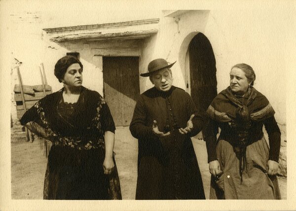 Imatge de la pel·lícula El padre Juanico, de 1923. MAE.