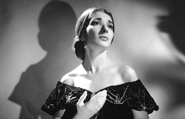 Fotografia de Maria Callas, una de les intèrprets més cèlebres de Tiefland,
d’Eugen d’Albert, a Atenes, el 1945. L’Auditori.