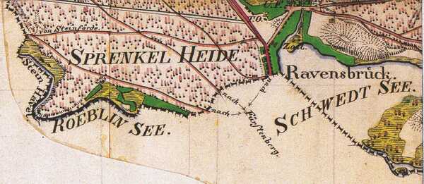 Mapa Ravensbrück