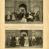 Retall de premsa de l’estrena de El padre Juanico al Teatro Español el 1898. MAE.