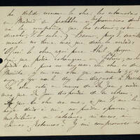 Carta de María Guerrero a Guimerà, probablement de 1894, en què li expressa el
seu malestar pel fet que Maria Rosa s’estreni abans en català que en castellà.
BC. 