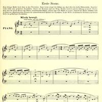 Partitura de l’òpera Tiefland, d’Eugen Albert, publicada a Berlín el 1903 per l’editorial Bote & Bock.