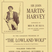 John Martin Harvey a The Lowland Wolf, versió de Terra baixa (Canadà). 