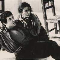 Carme Elias en la representació de Terra baixa l’any 1981, en unes fotografies de Colita. MAE.